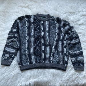 Vintage Coogi 3D Knit Sweater‎